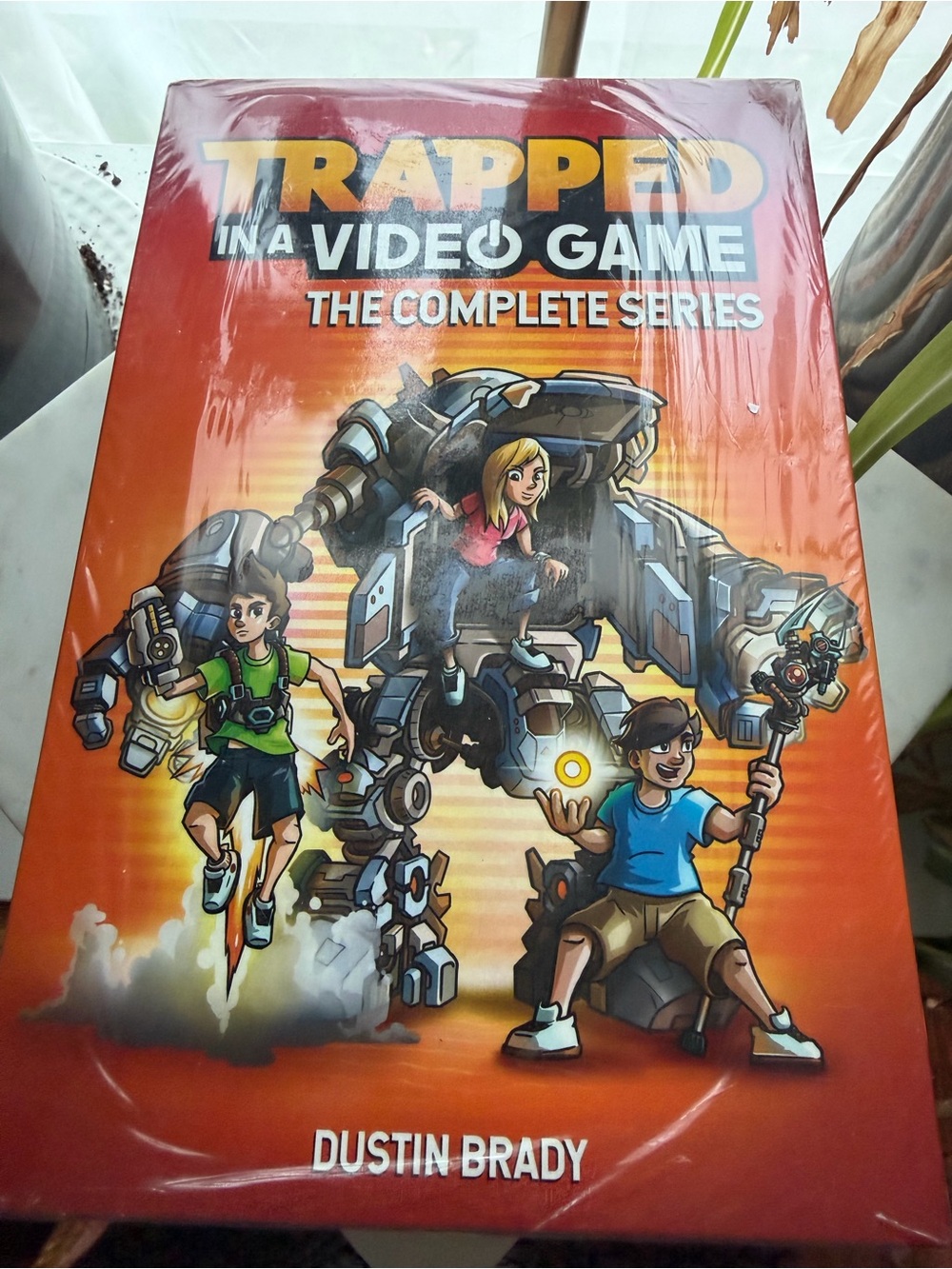 Trapped in a Video Game Complete Series Books 1-5 Paperbacks Box Set Multicolour